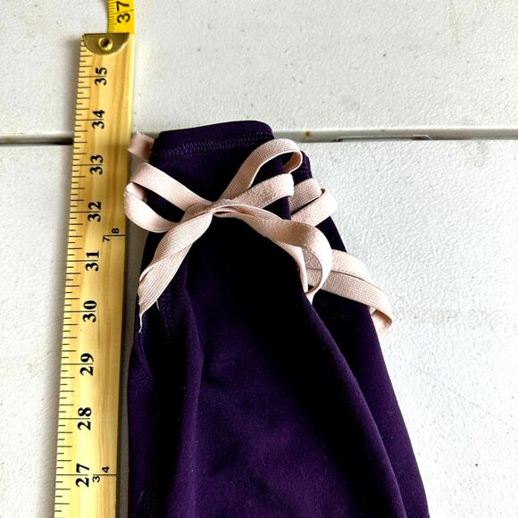 Old Navy Active Go Dry Criss Cross Ankle Leggings Purple‎ - Size S/P - Picture 5 of 6